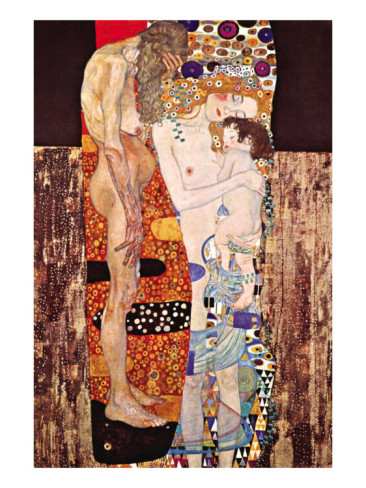 The Three Ages of a Woman - Gustav Klimt Paintings